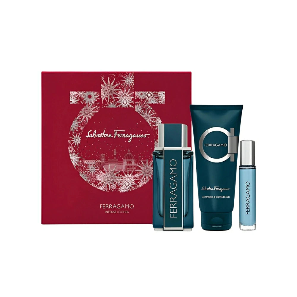 Salvatore Ferragamo Ferragamo Intense Leather Gift Set Salvatore Ferragamo Ferragamo Intense Leather Gift Set