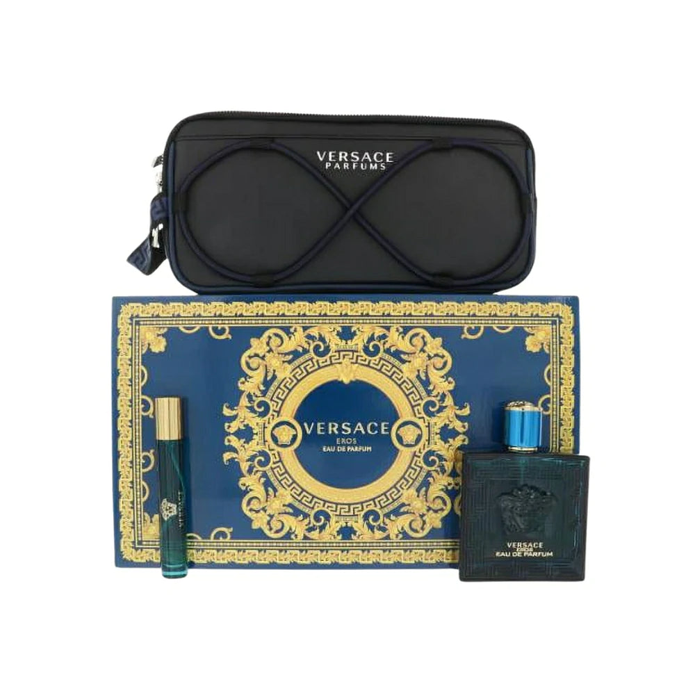 Versace Eros EDP Set With Pouch